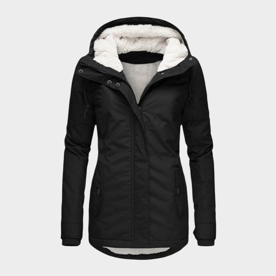 Anna — Long Autumn Fleece Jacket